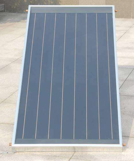 All copper flat plate solar collectors, 