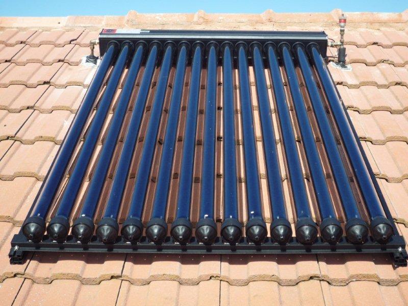 Aluminum solar collector, 