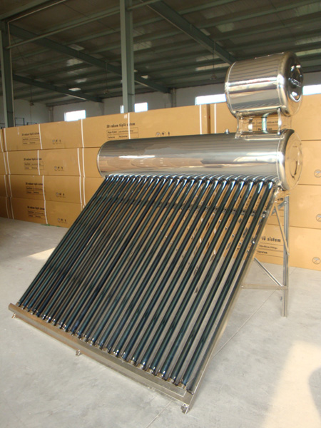 Brass body solar system heating, 