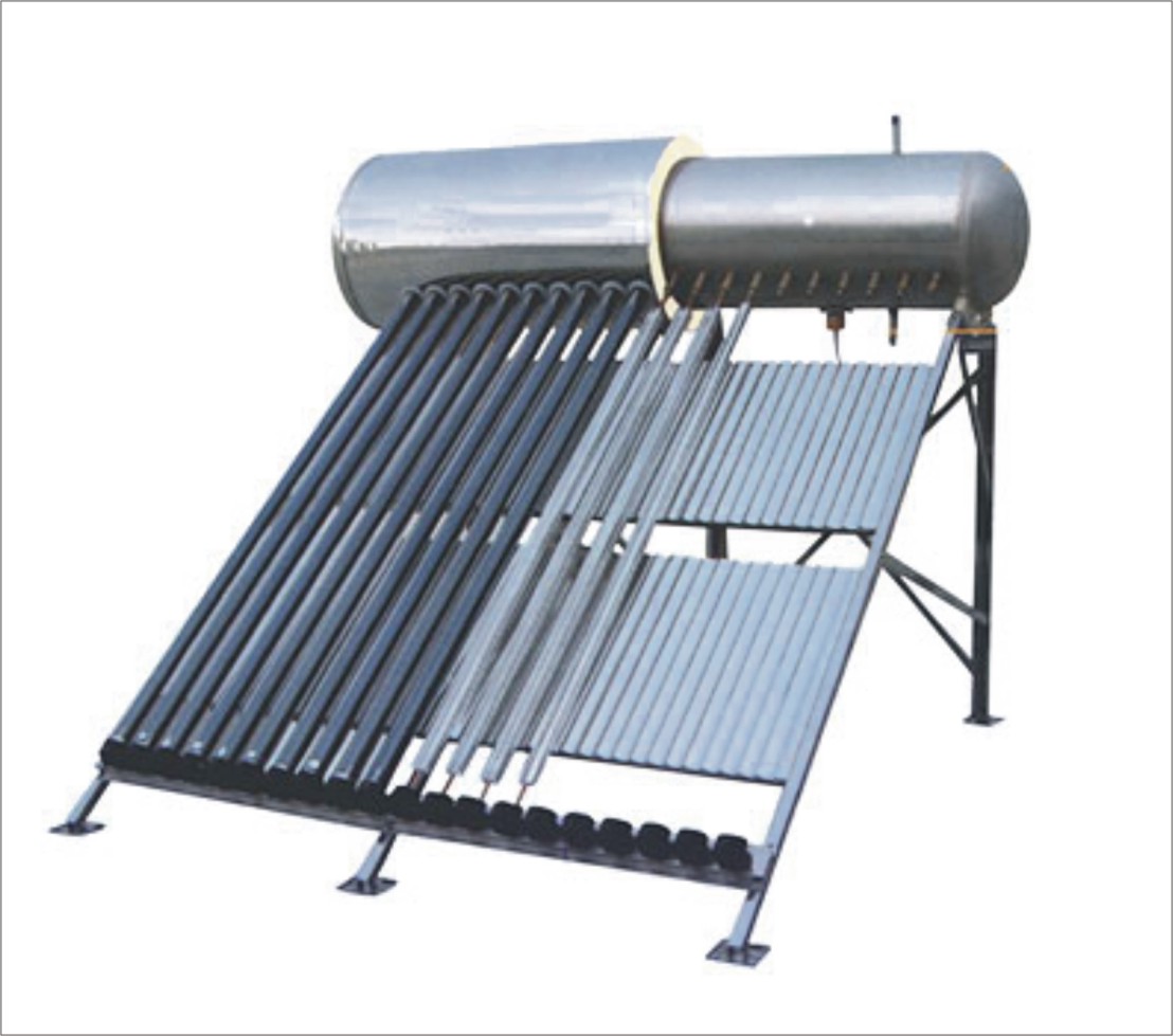 Buildings solar water heater, 