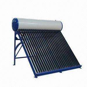 Electrical heating element solar water heater, 