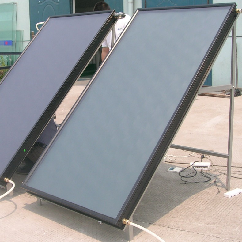 Evacuated flat panel solar collectors, 