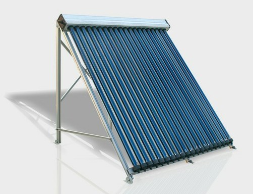 Evacuated tube solar collectors for hotel, 