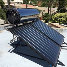 Evacuated tube solar collector system, 