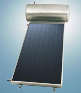 Flat panel solar concentrator plate, 