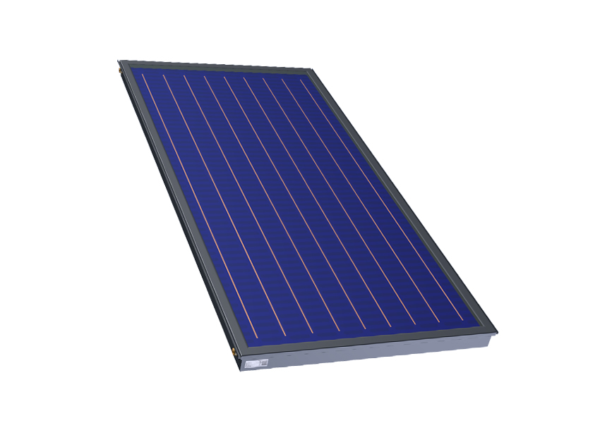 Flat plate heating solar collector, 