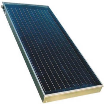 Flat plate solar collectors system, 