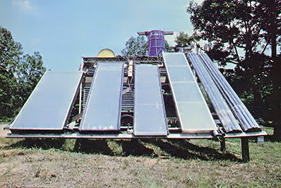 Flat plate solar thermal collector, 