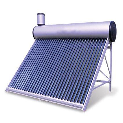 Heat pipe solar water heater, 