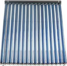 Heat-pipe vacuum tube solar collector, 