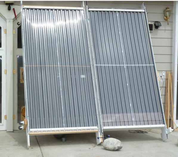 Heat pipe vacuum tubes solar collector, 