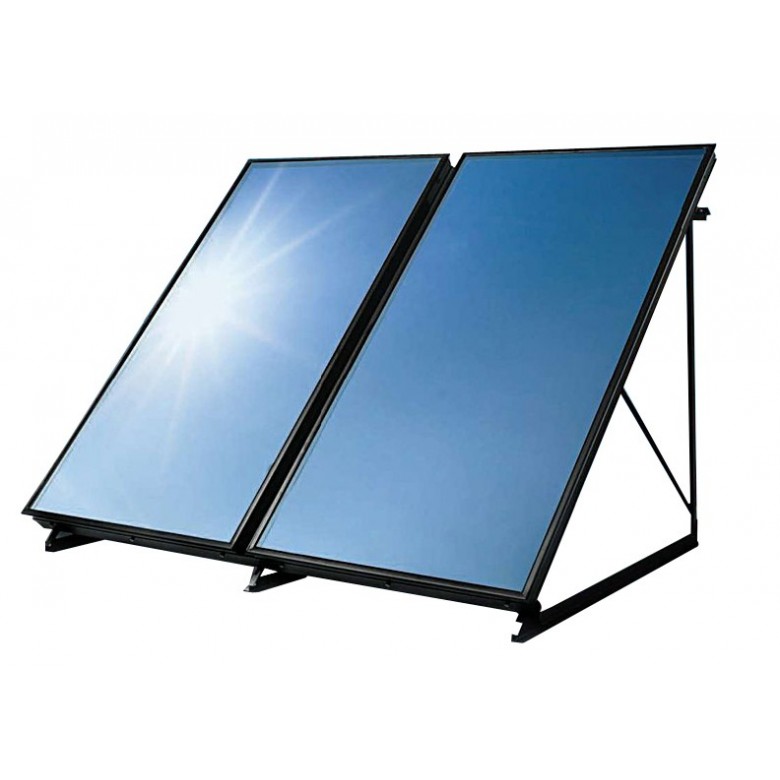 High efficient flat plate solar collector, 