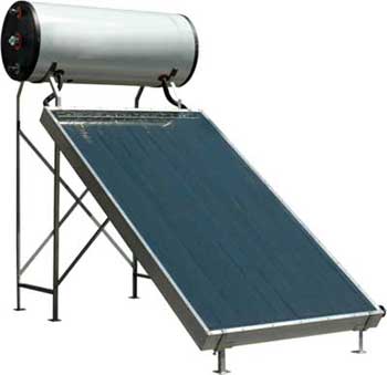 High quality flat plate solar water heater, 