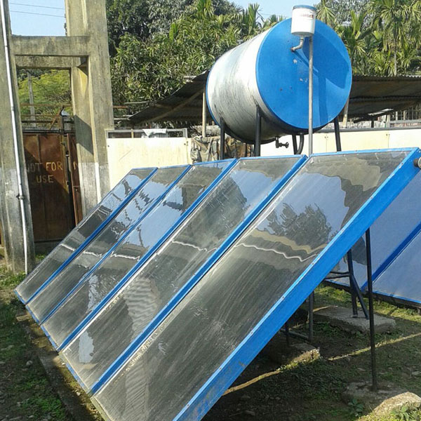 Latest design solar water heater flat plate, 