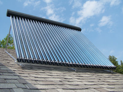 New black ceramic solar collector, 