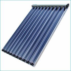 Pressured mini evacuated tube solar collector, 