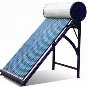 Pressurized solar water heater, 