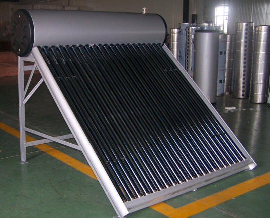 Quality-assured stainless steel solar water heater, 