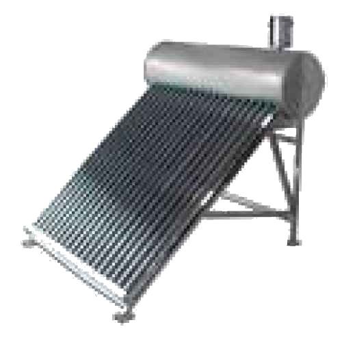 Rooftop solar water heater, 