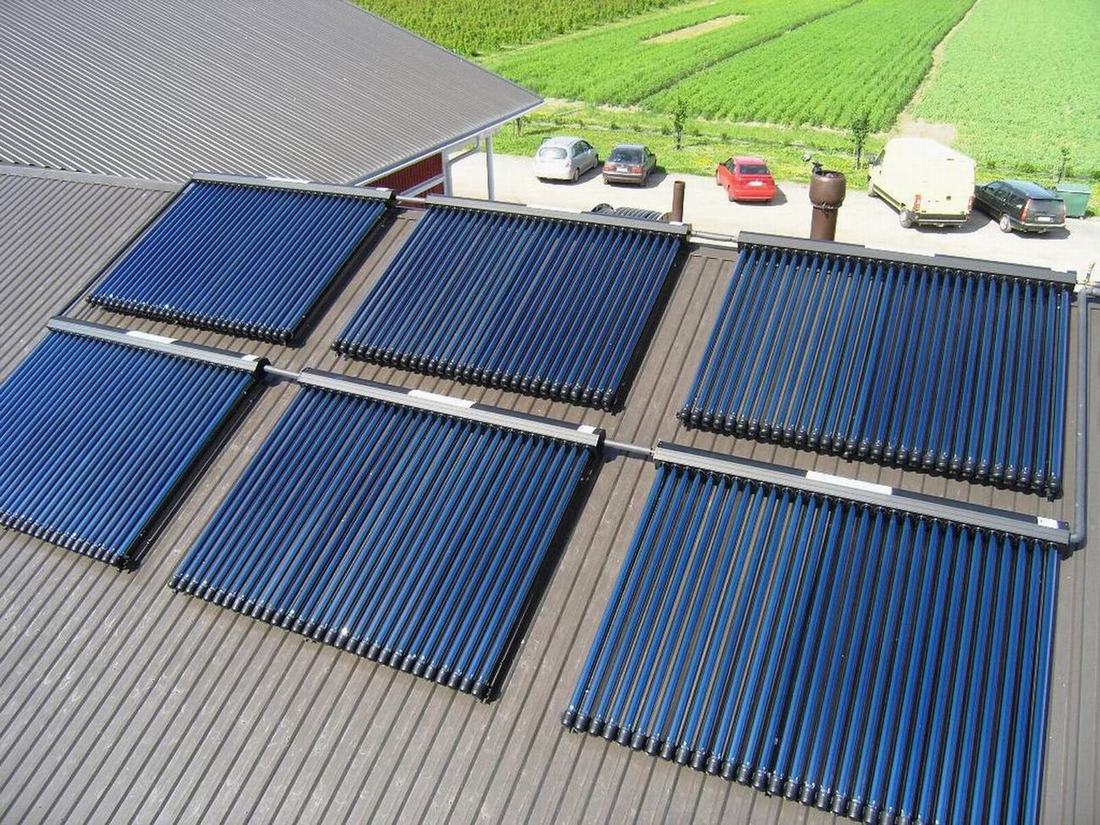 Solar collectors in high quality, 