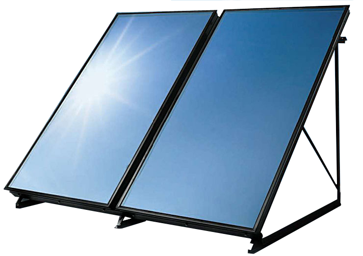 Solar flat plate collector, 