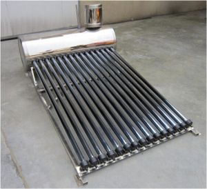 Solar hot water heater, 