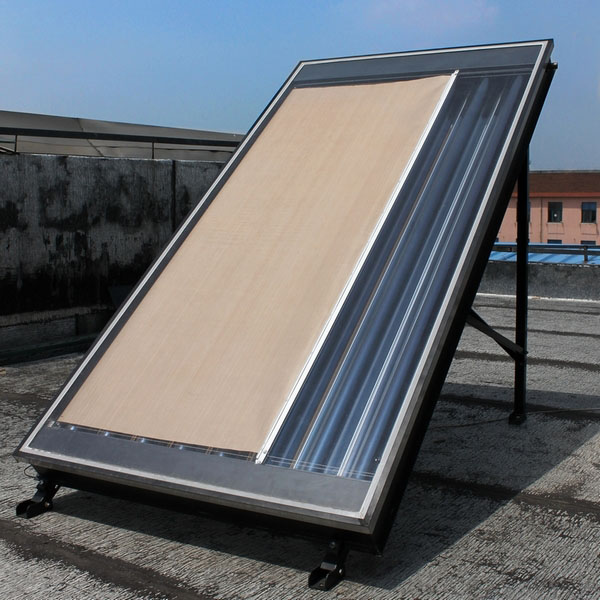 Solar water heater collector, 