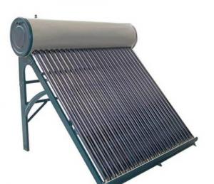 Split pressurized solar water system, 