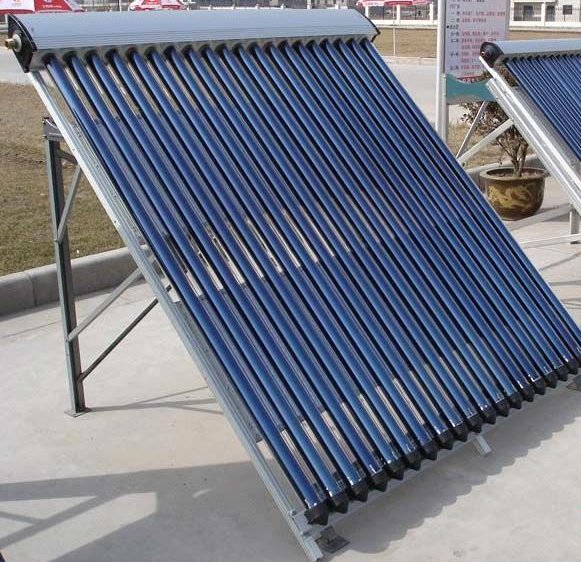 Tempered ultra clear roof solar collector, 