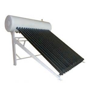 Three high vacuum solar collector, 