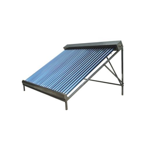 Three target vacuum tube solar collector, 