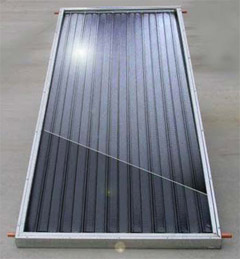 Various flat plate heating solar collector, 