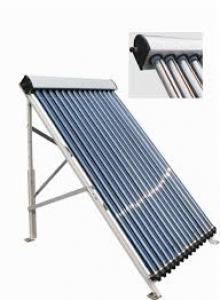 Color-coated evacuted tube solar water heater