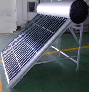 Color steel solar water heater