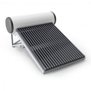 Direct flow evacuated tube solar collector