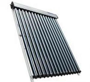 Double copper coils solar water heater