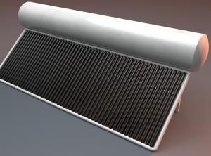 Evacuated tube solar water heater