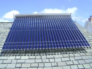 Pressured solar water heater