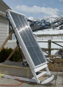 Flat plate solar thermal collector