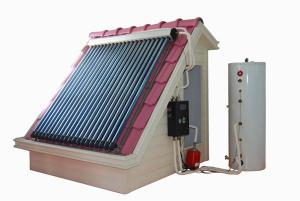 Homemade solar water heater