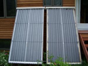 Low pressure solar collector