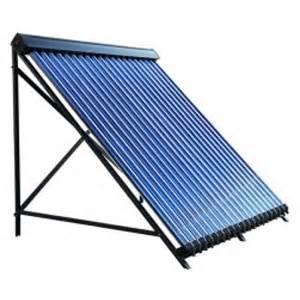 New copper heat pipe vacuum tube solar collector