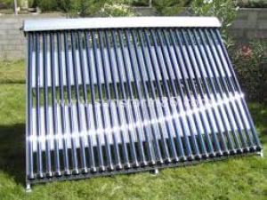 New style evacuated solar collector