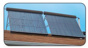 Solar heating element