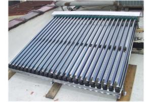 Split pressurized solar collector